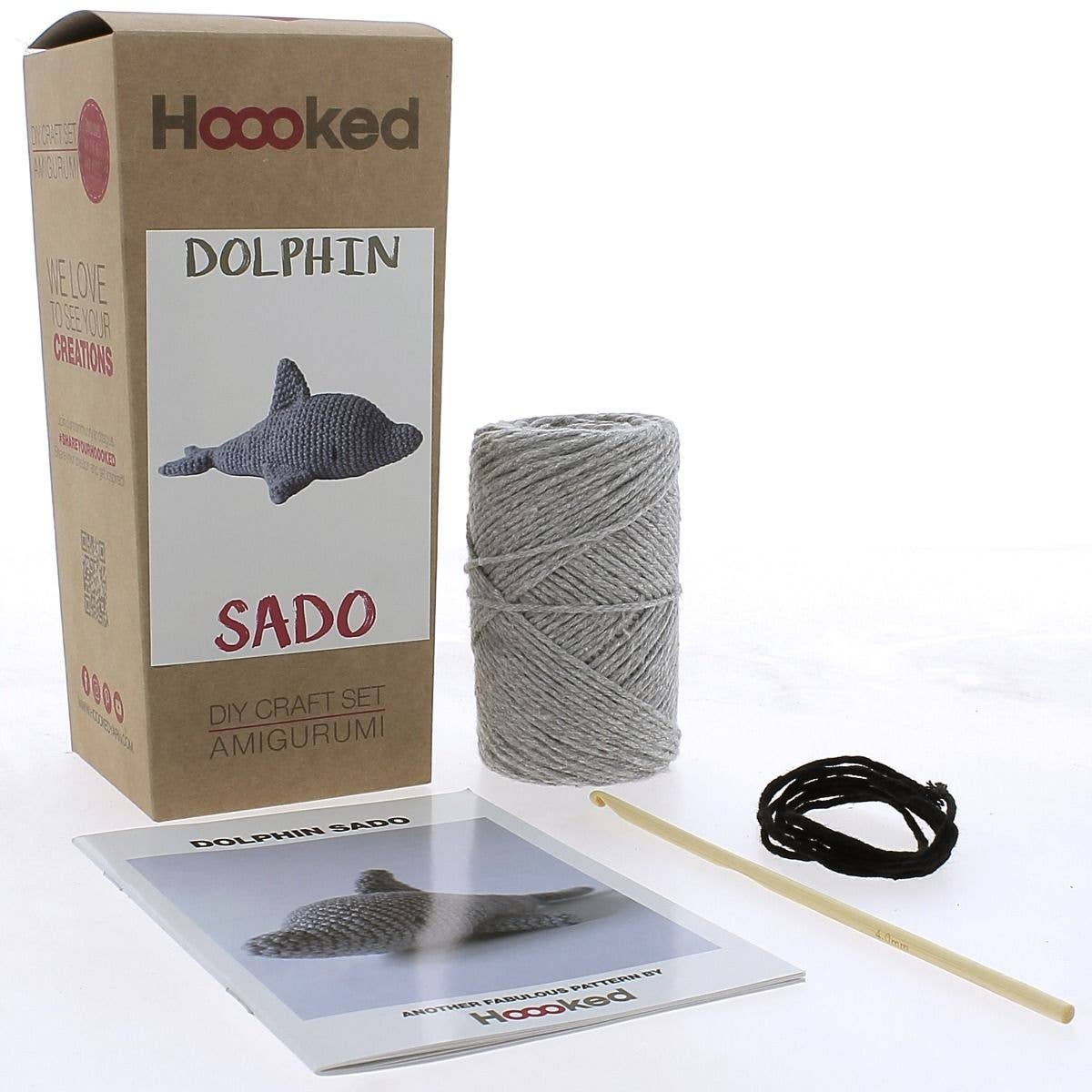 Kit de Crochê DIY Golfinho do Sado